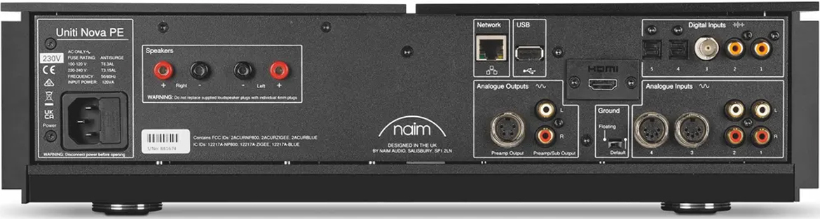 Naim Uniti Nova PE — самый мощный потоковый проигрыватель бренда на данный момент